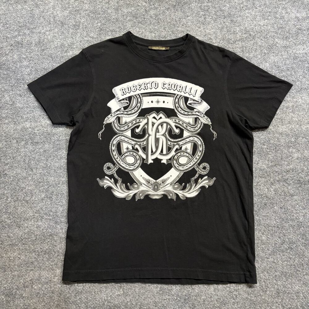 Roberto Cavalli Graphic T-Shirt Men’s L